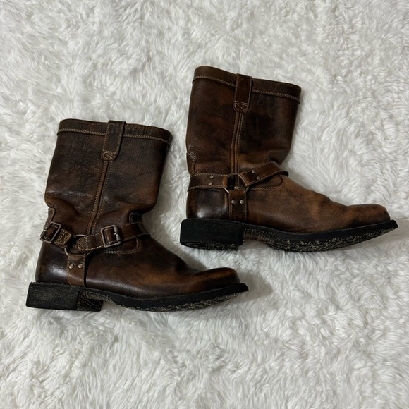 Durango 10” Western Brown Boots Size 7.5 - Picture 2 of 15